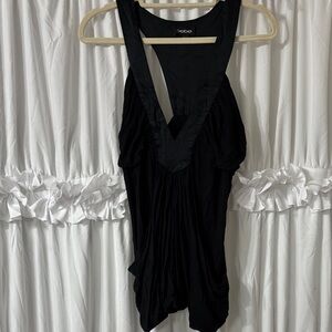 Bebe Black Backless Dress